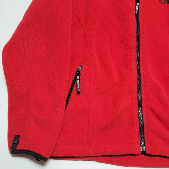 The North Face Red Full Zip Jacket Womens Size Large - Picture 3 of 15